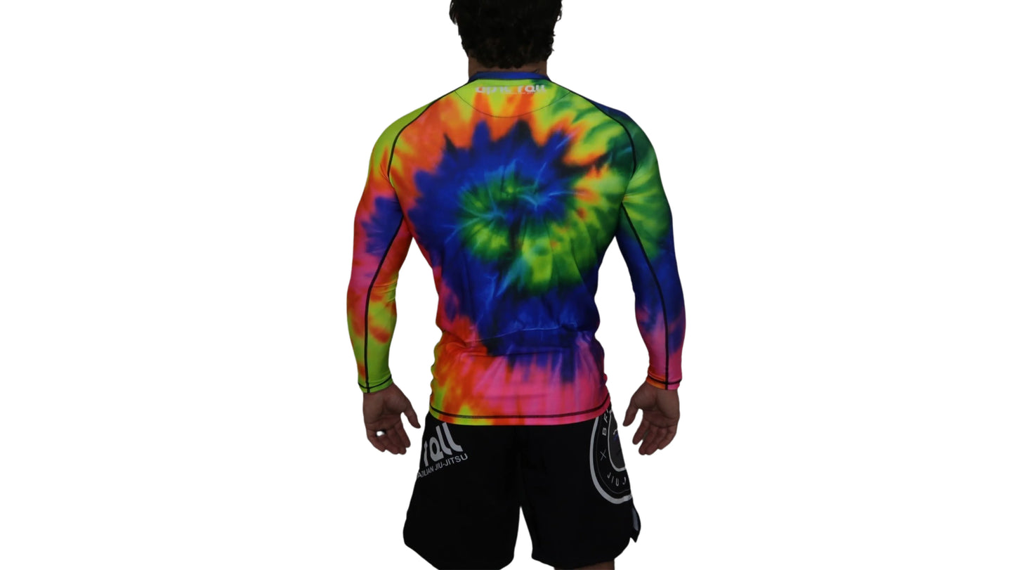 Epic Tie Dye Rash guard (multi-color) Long Sleeve