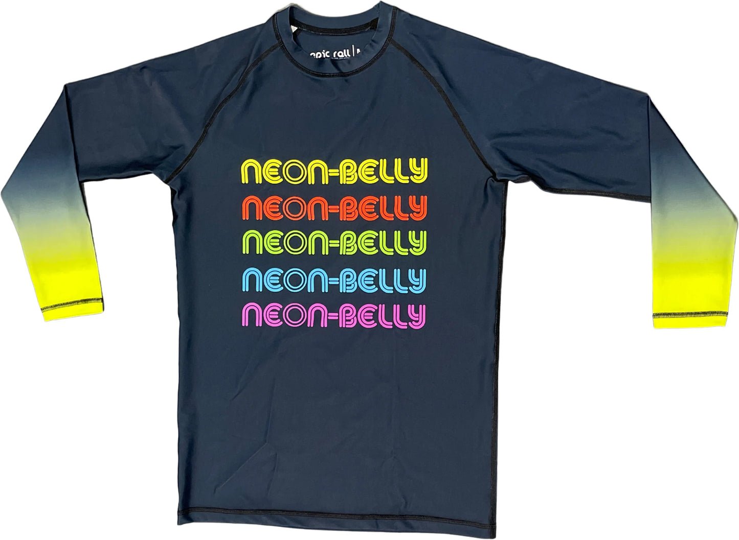 Neon Belly Rash guard (Long sleeve)