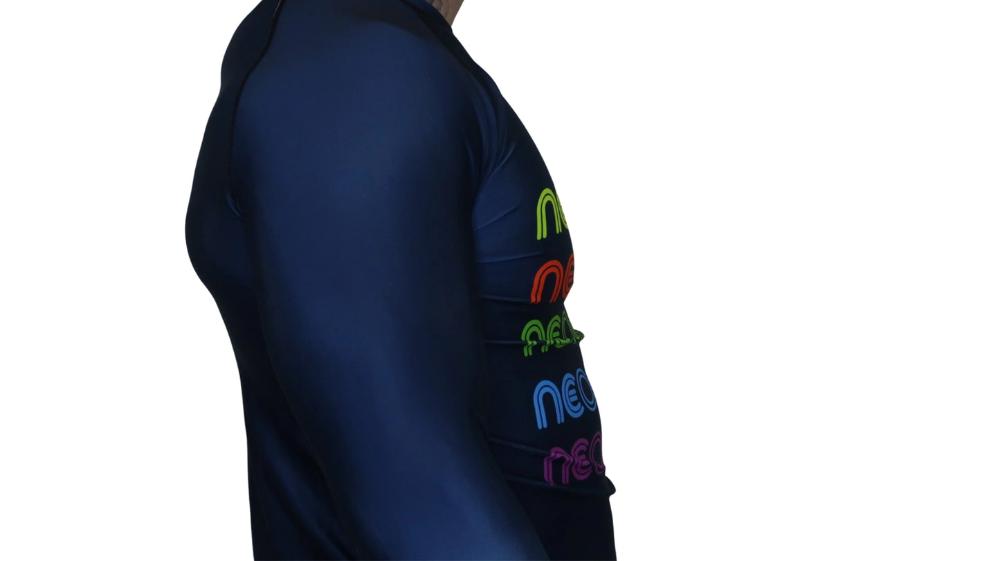 Neon Belly Rash guard (Long sleeve)