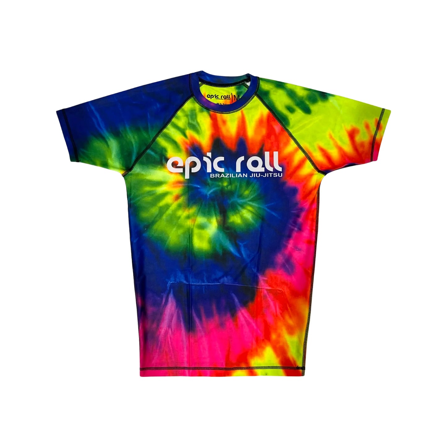 Epic Tie Dye Rash guard (multi-color) Short Sleeve