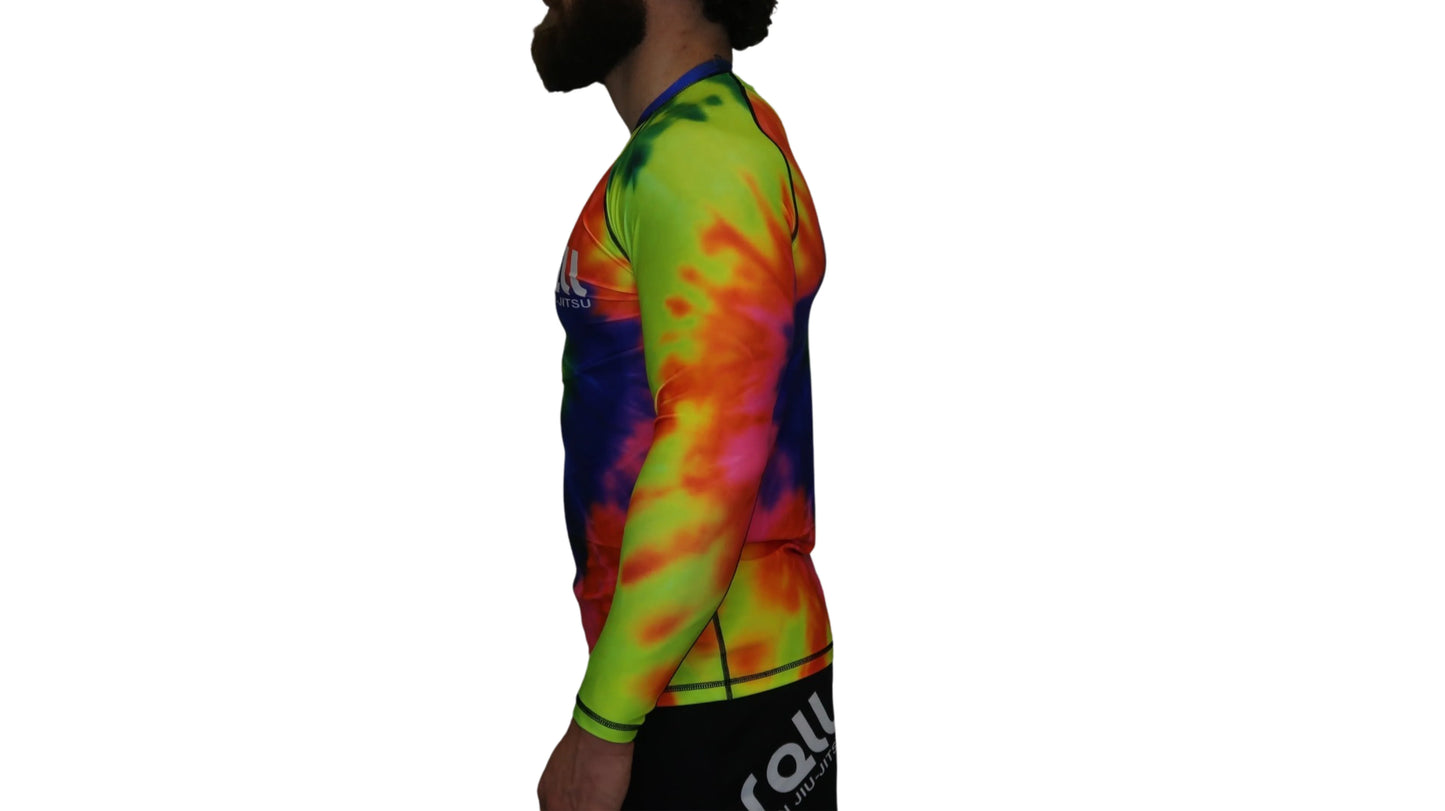 Epic Tie Dye Rash guard (multi-color) Long Sleeve