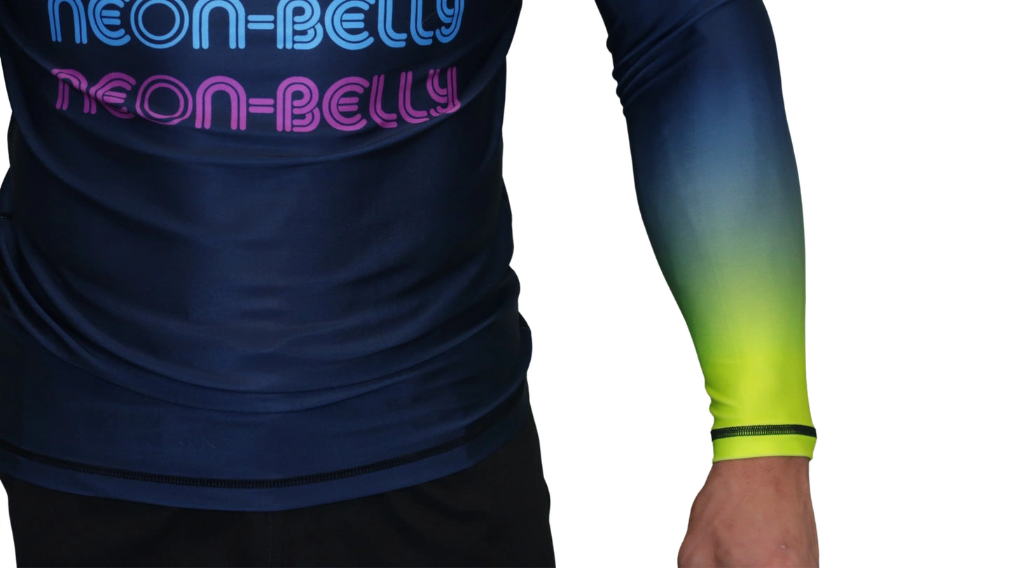 Neon Belly Rash guard (Long sleeve)