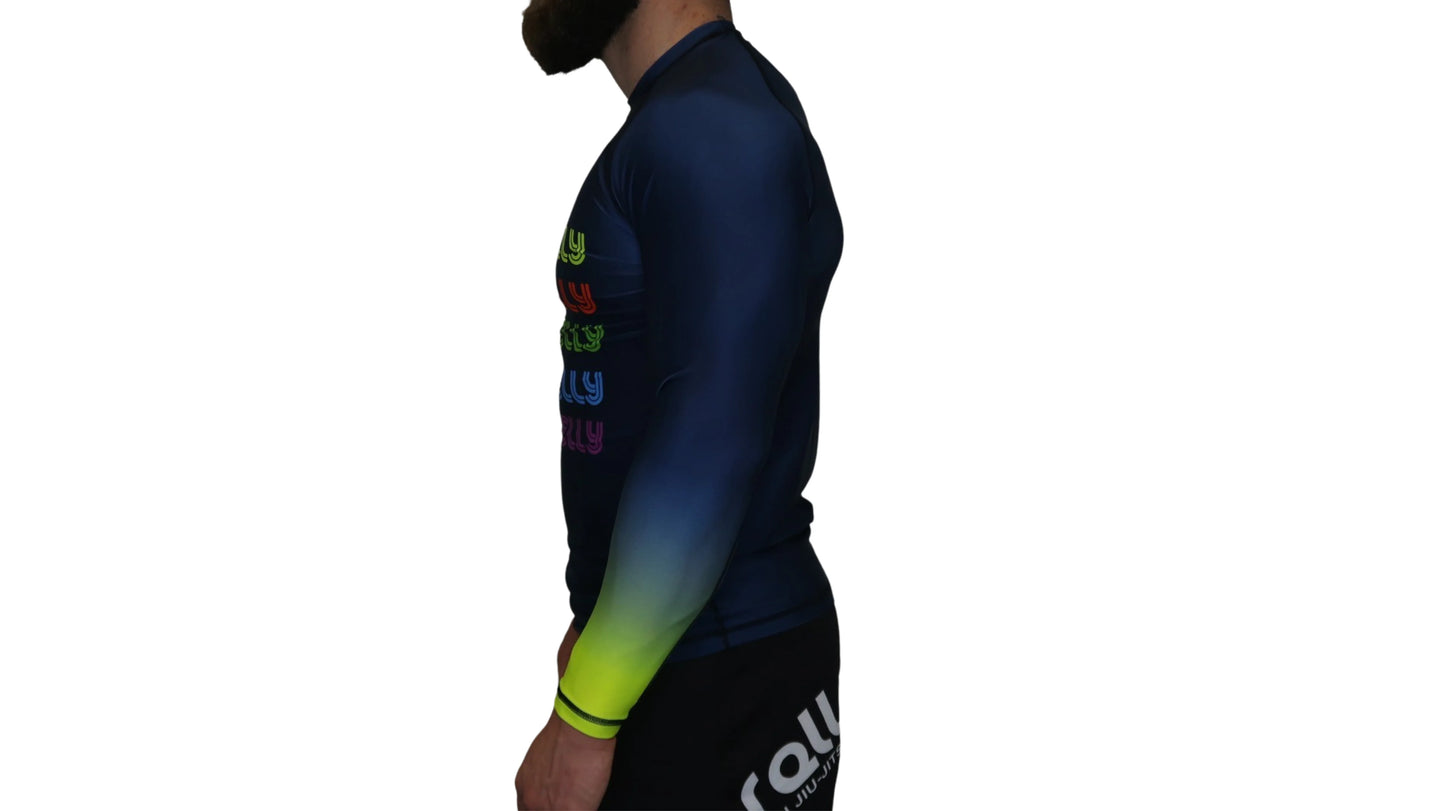 Neon Belly Rash guard (Long sleeve)