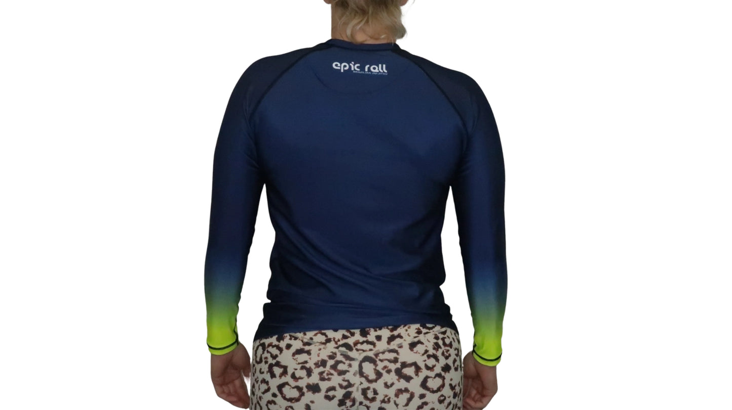 Neon Belly Rash guard (Long sleeve)