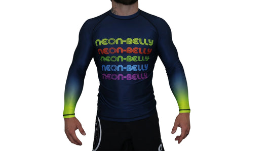 Neon Belly Rash guard (Long sleeve)