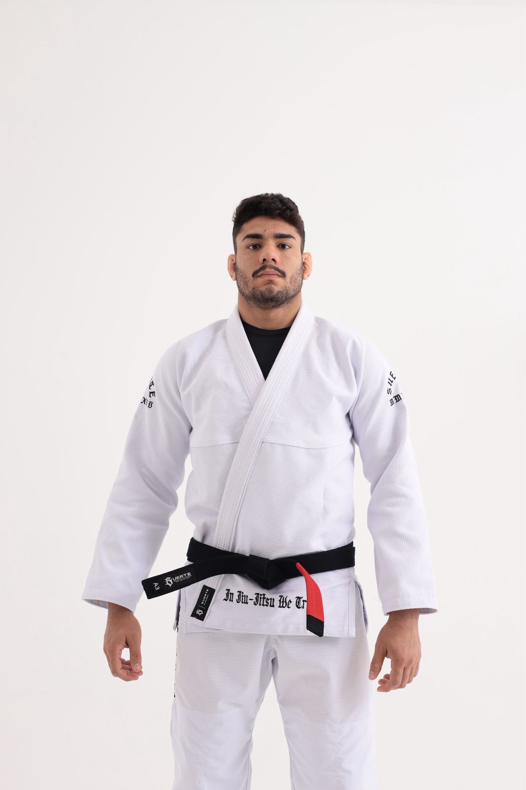 Kimono Suerte Trançado Premium - LEGION - BRANCO
