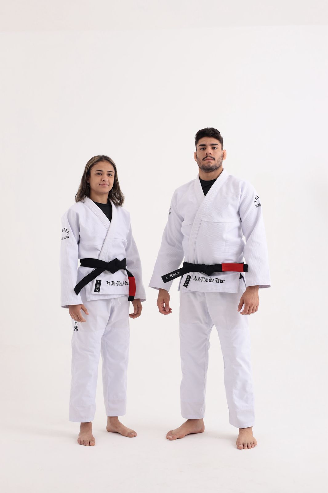 Kimono Suerte Trançado Premium - LEGION - BRANCO