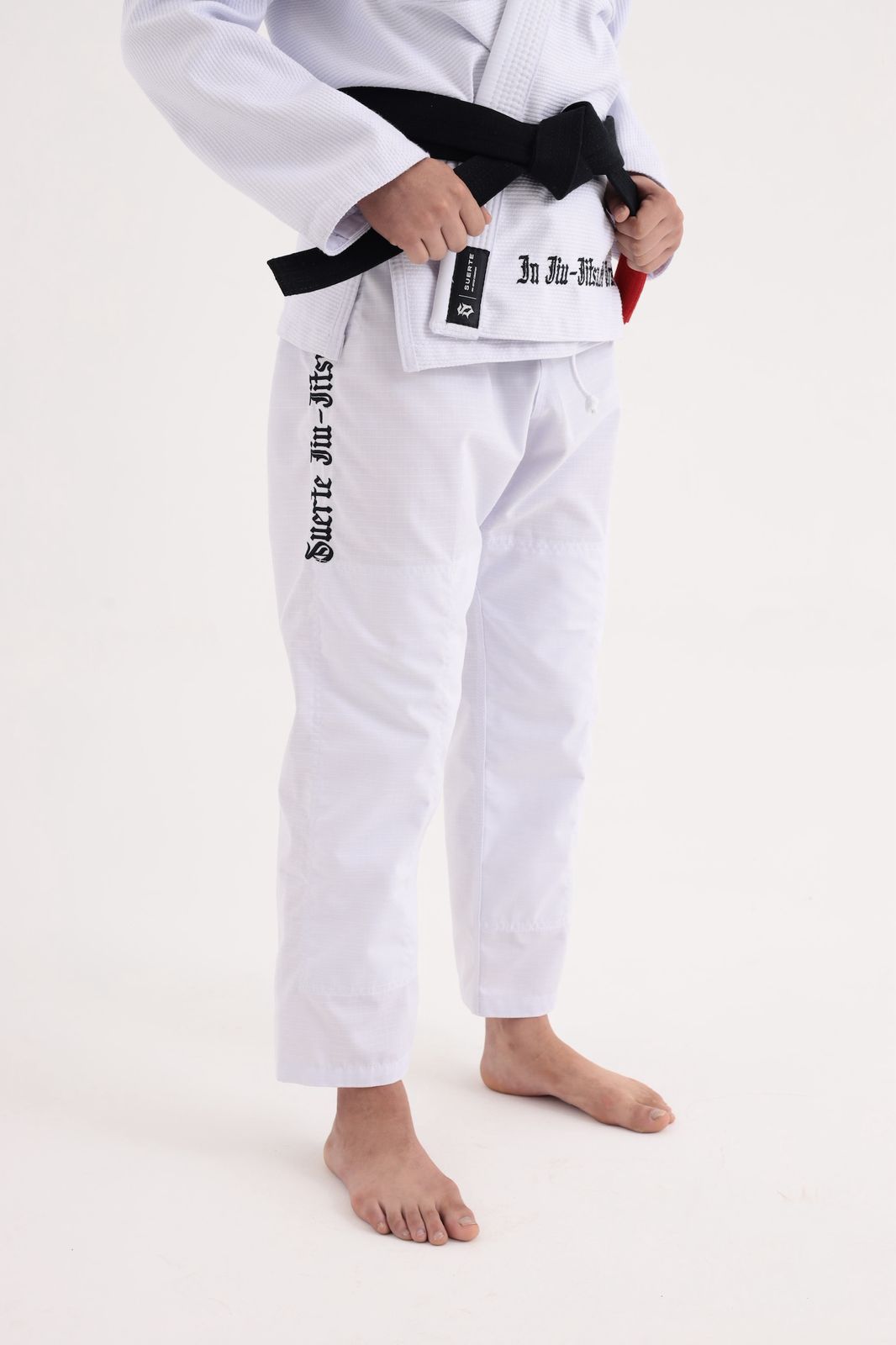 Kimono Suerte Trançado Premium - LEGION - BRANCO