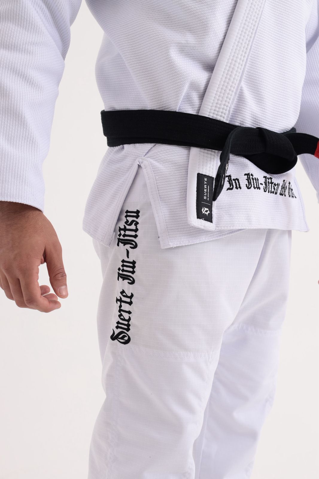 Kimono Suerte Trançado Premium - LEGION - BRANCO