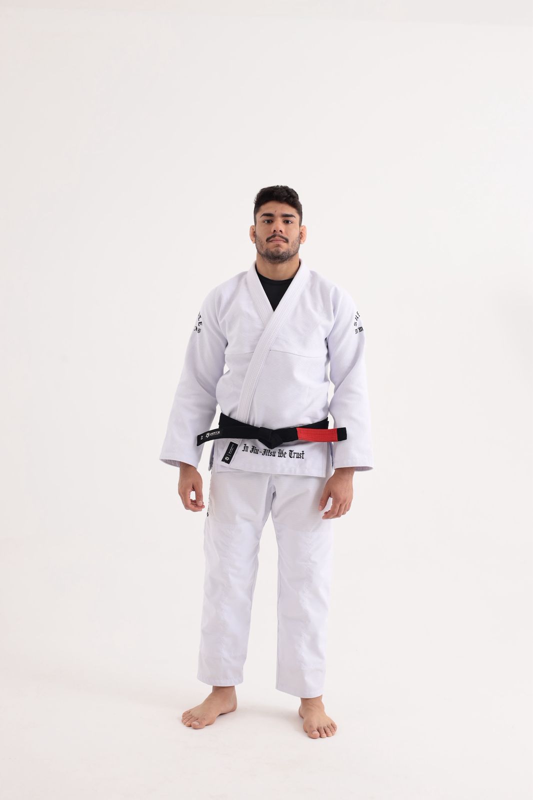 Kimono Suerte Trançado Premium - LEGION - BRANCO