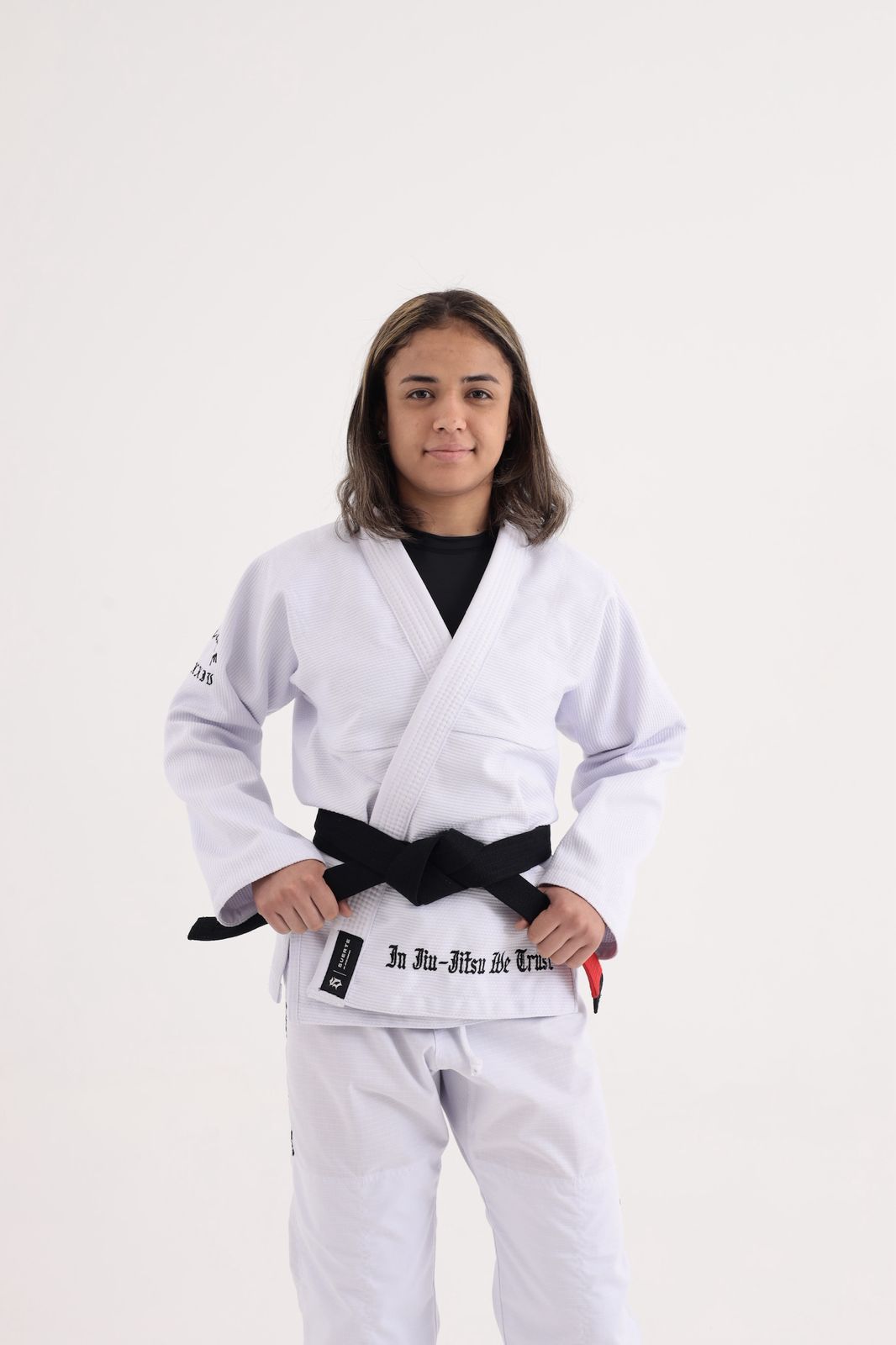 Kimono Suerte Trançado Premium - LEGION - BRANCO