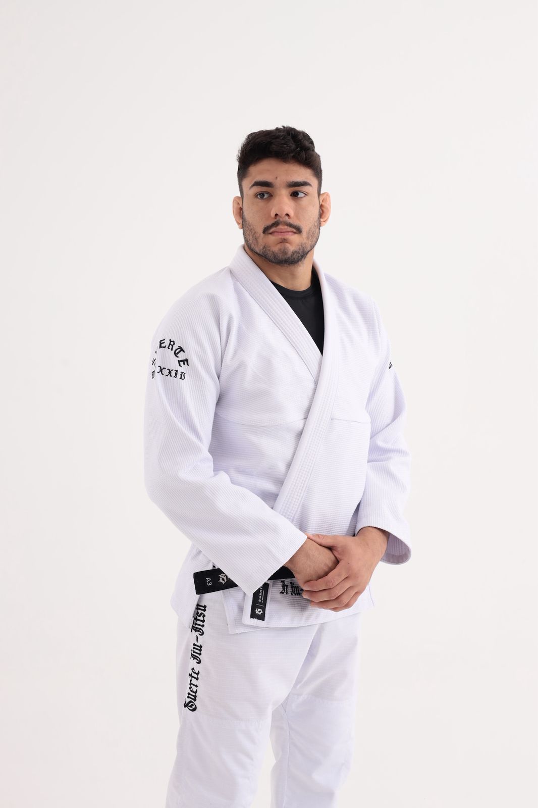 Kimono Suerte Trançado Premium - LEGION - BRANCO
