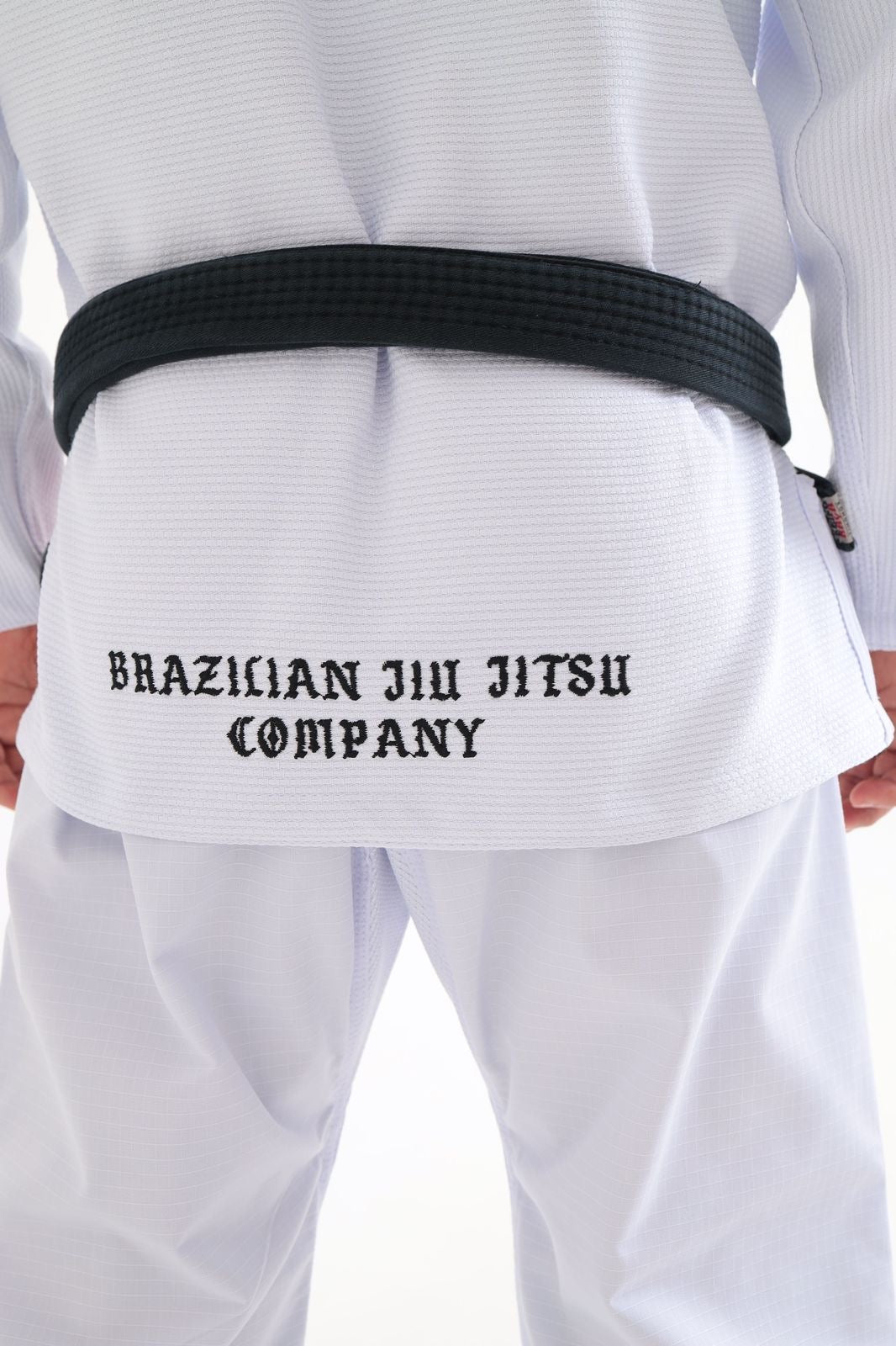 Kimono Suerte Trançado Premium - IRON -WHITE