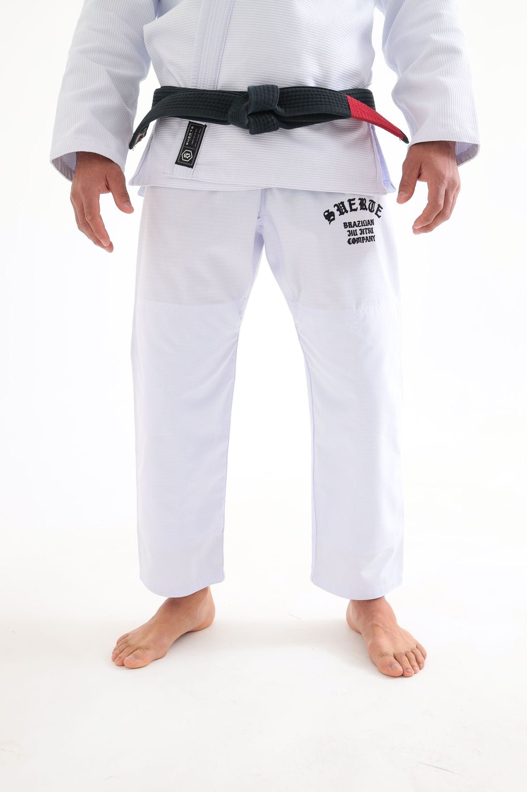 Kimono Suerte Trançado Premium - IRON -WHITE