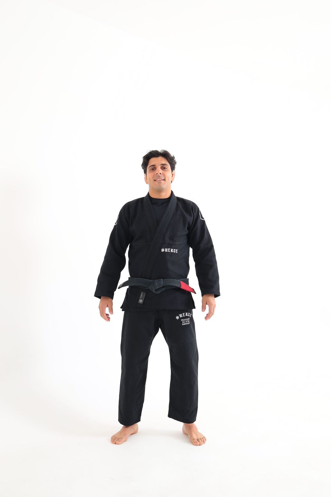 Kimono Suerte Trançado Premium - IRON -BLACK