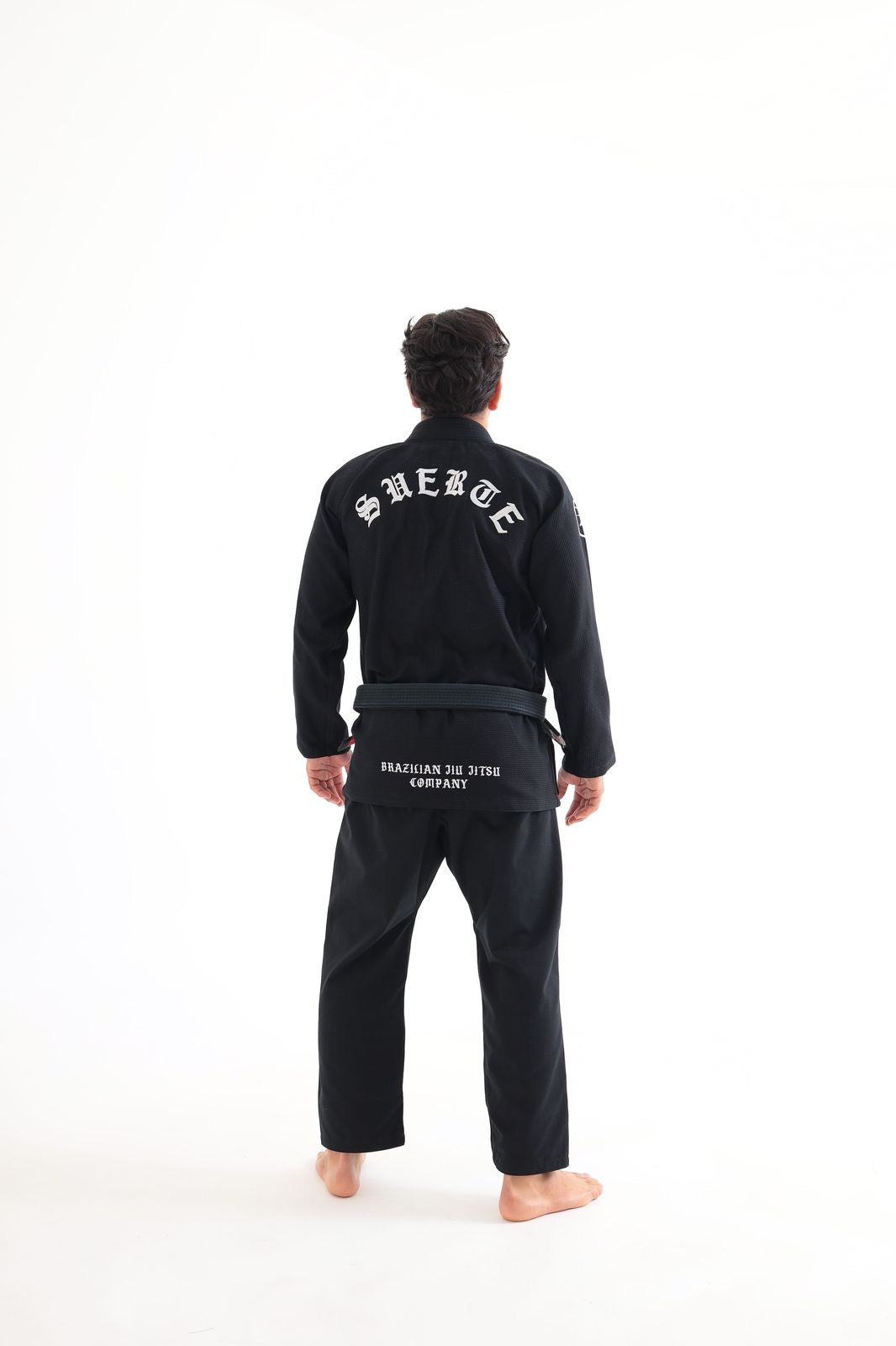 Kimono Suerte Trançado Premium - IRON -BLACK