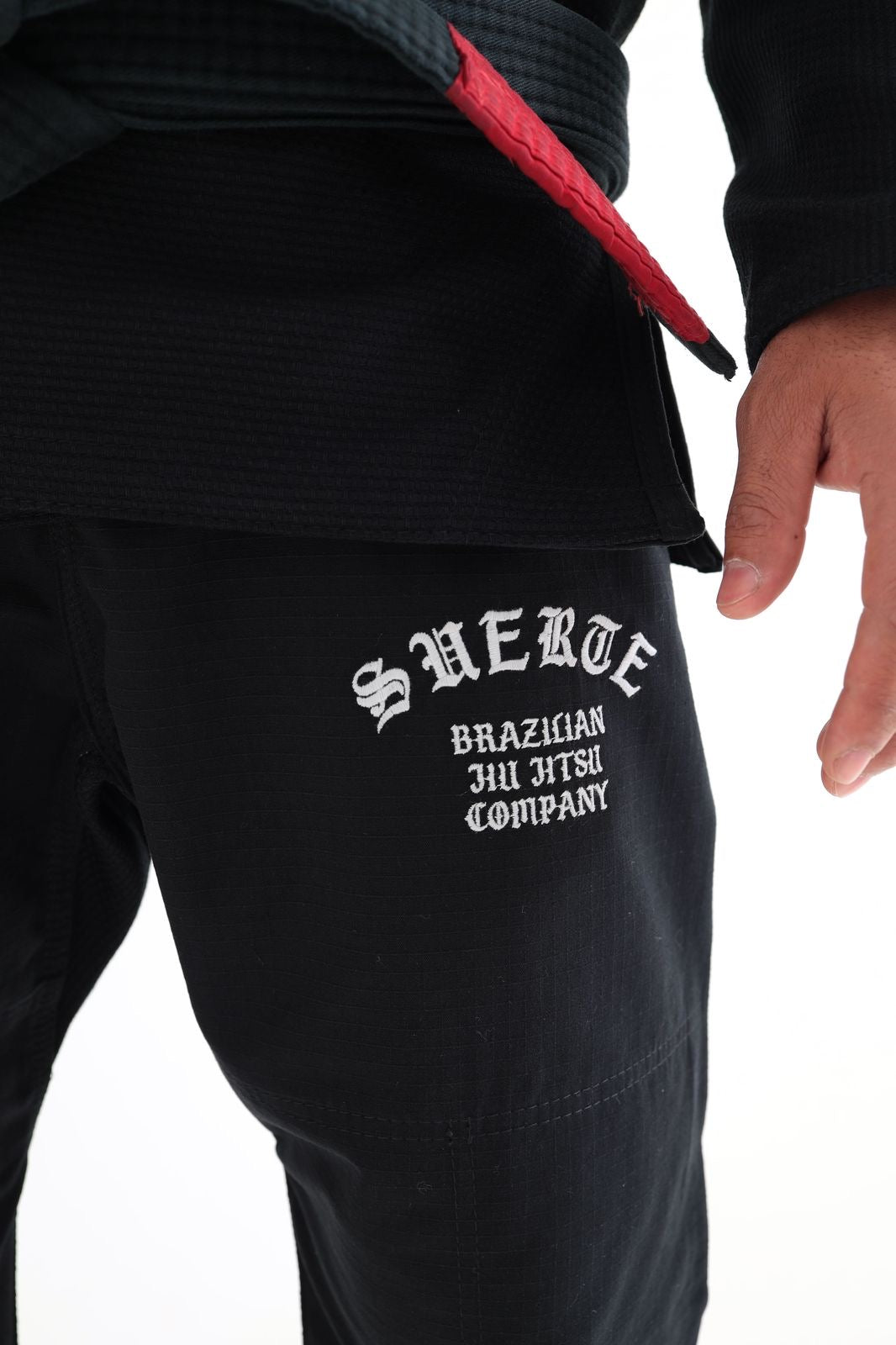 Kimono Suerte Trançado Premium - IRON -BLACK