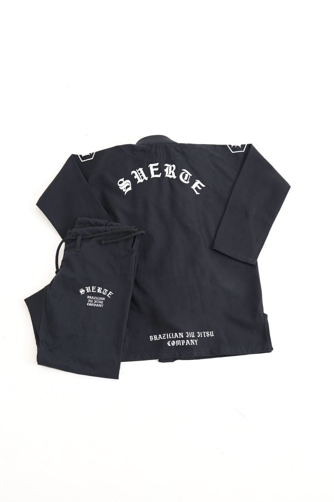 Kimono Suerte Trançado Premium - IRON -BLACK