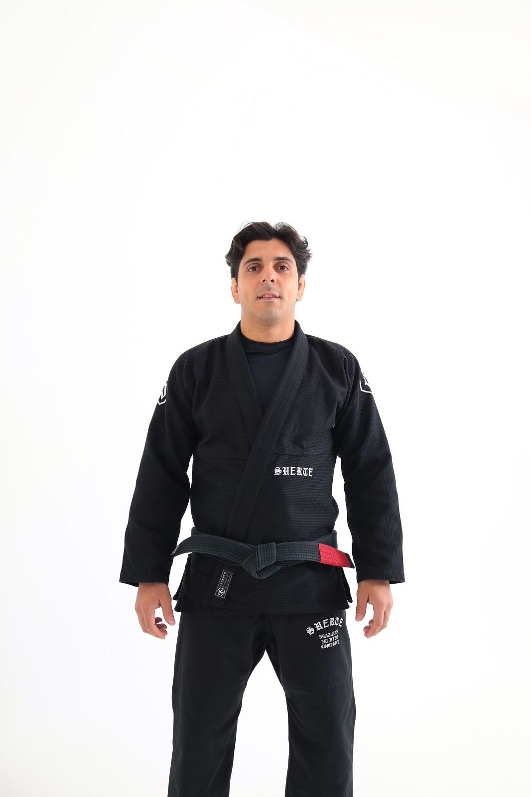 Kimono Suerte Trançado Premium - IRON -BLACK