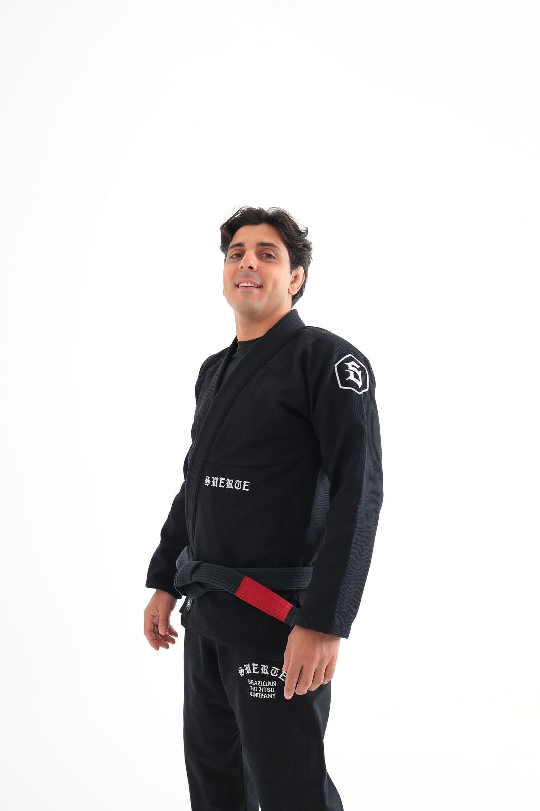 Kimono Suerte Trançado Premium - IRON -BLACK