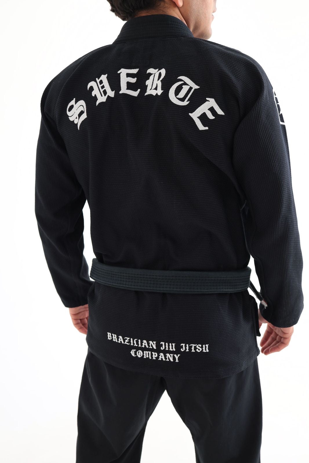 Kimono Suerte Trançado Premium - IRON -BLACK