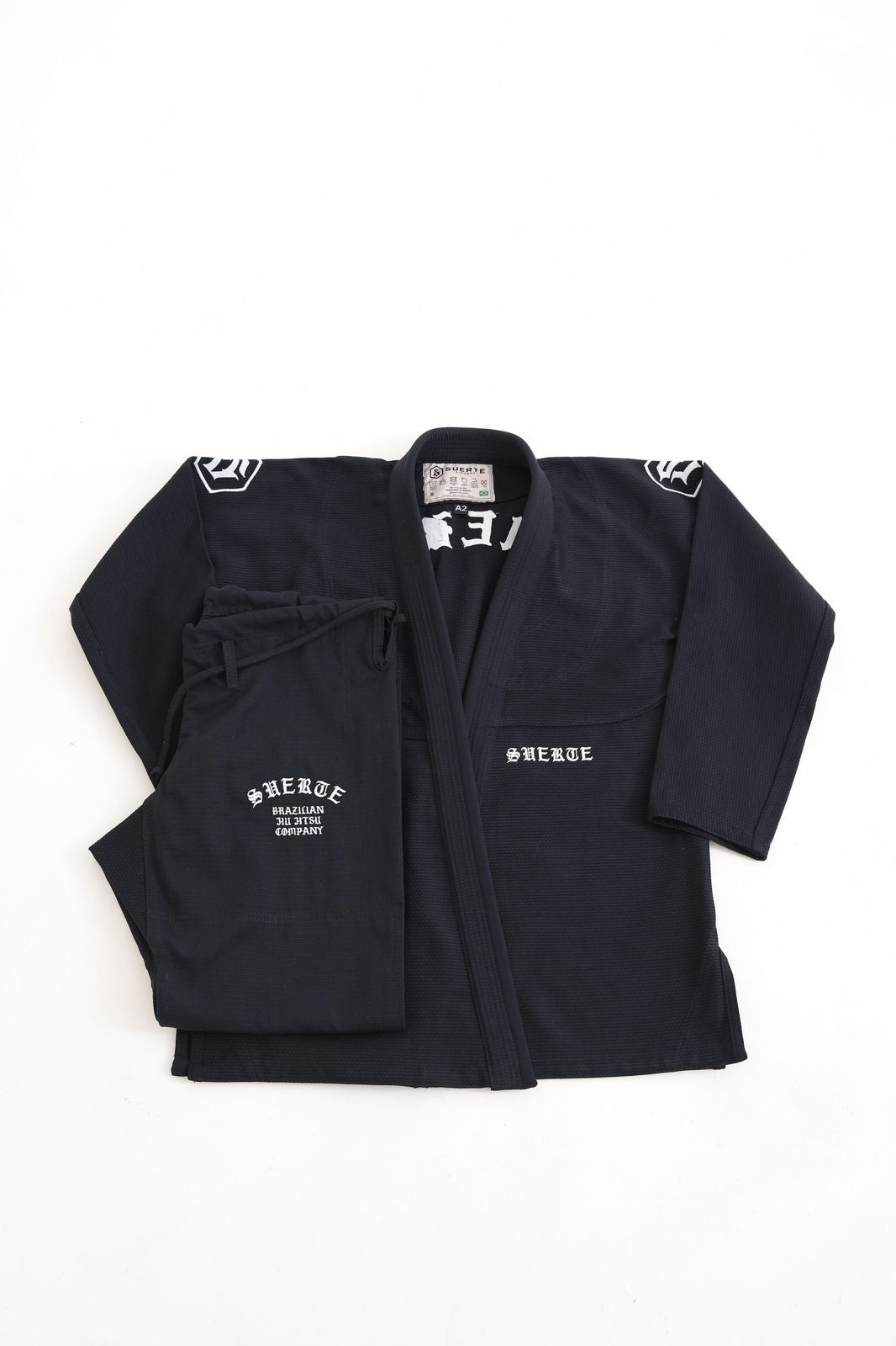 Kimono Suerte Trançado Premium - IRON -BLACK