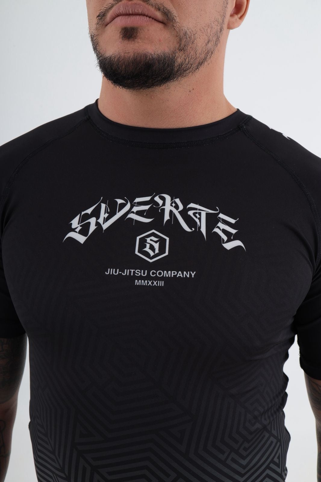 Suerte Geometric Rash Guard