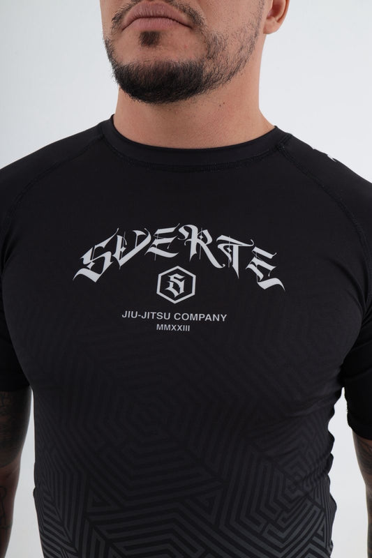 Suerte Geometric Rash Guard