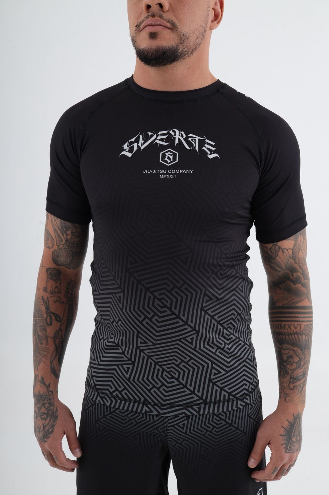 Suerte Geometric Rash Guard