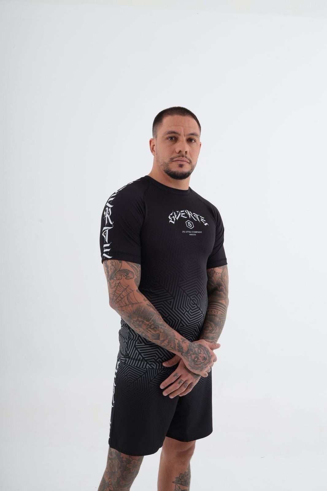 Suerte Geometric Rash Guard